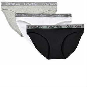 calvin klein women's 3 pack carousel bikini panty